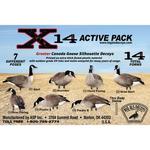 Big Al's Greater Canada Silhouette Goose Decoys 14-Pack - Thumbnail 2 of 7