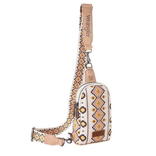 Montana West Southwestern Allover Aztec Print Sling Backpack - Primary Image
