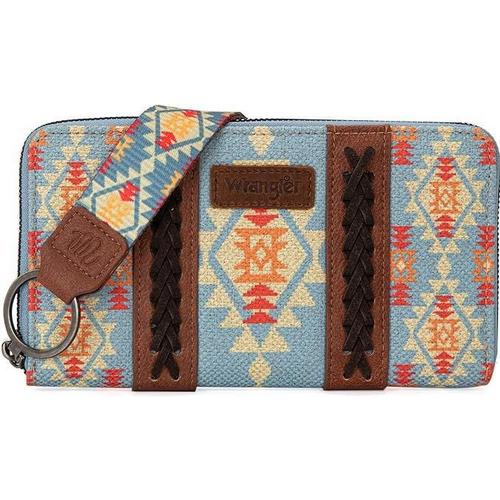 Montana West Wrangler Southwestern Zip Wallet - Primary Image