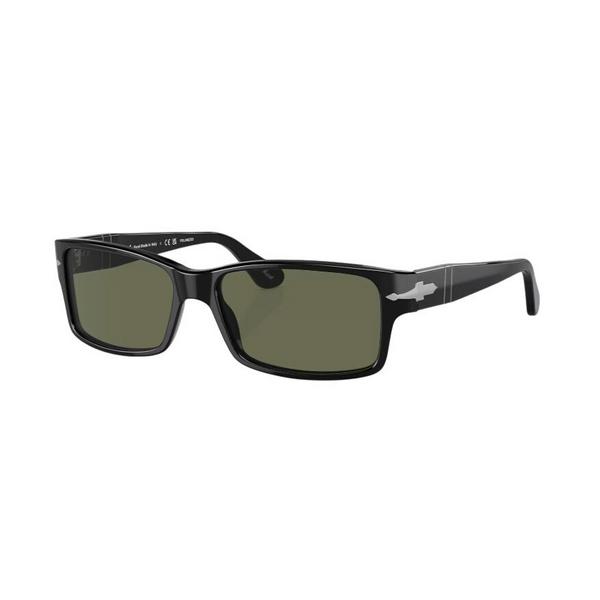 Men's Persol PO2803S Polarized Sunglasses Black/Green Polarized