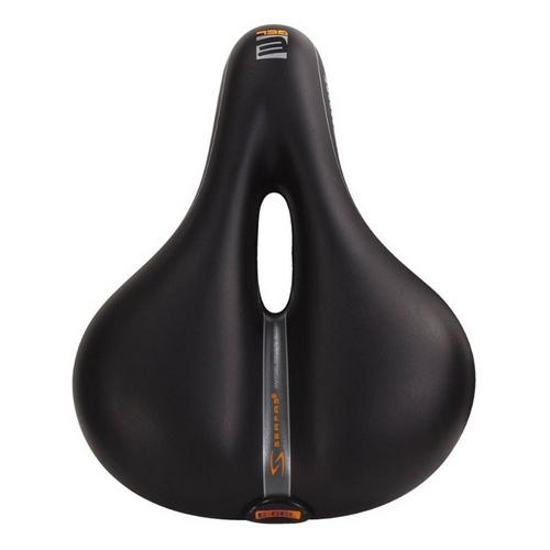 Adult Serfas EG-8000 E-Gel Cruiser Elastomer Rear Suspension Bike Saddle - Primary Image