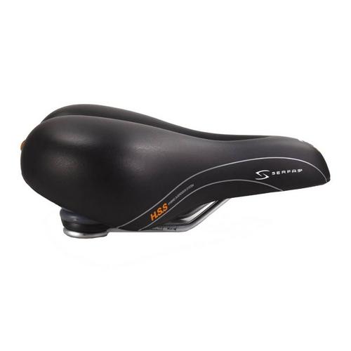 Adult Serfas EG-8000 E-Gel Cruiser Elastomer Rear Suspension Bike Saddle - Primary Image