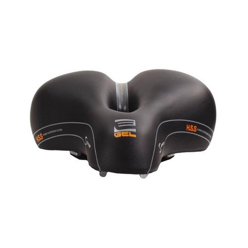 Adult Serfas EG-8000 E-Gel Cruiser Elastomer Rear Suspension Bike Saddle - Primary Image
