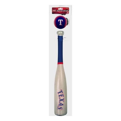 Rawlings Texas Rangers Grand Slam Bat & Ball Set - Primary Image