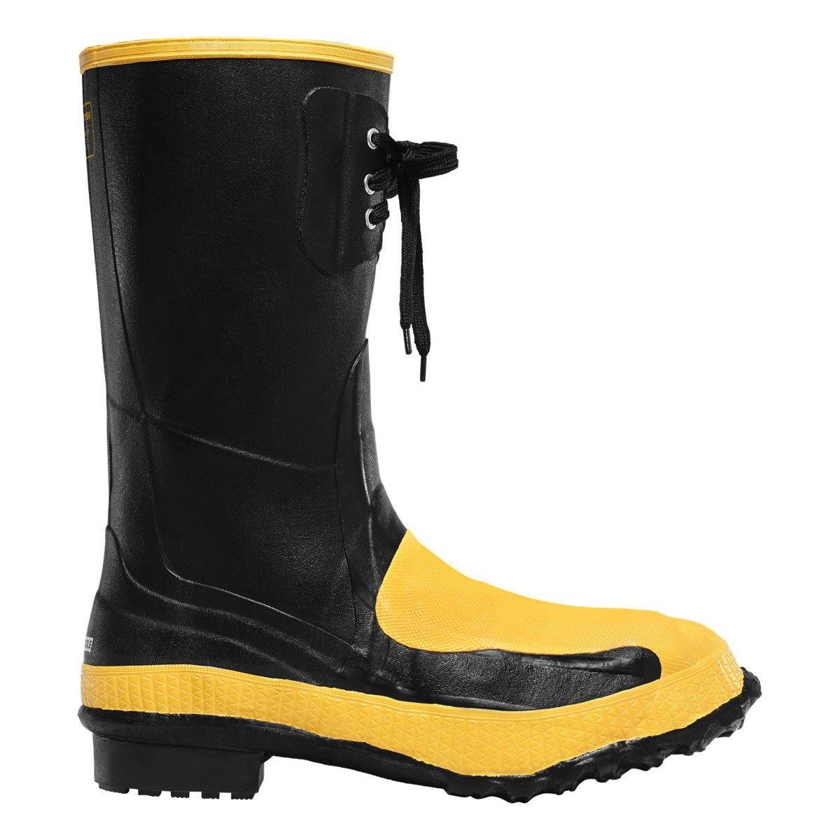 Men's LaCrosse Meta Pac 12" Steel Toe Rubber Work Boots - LaCrosse Footwear