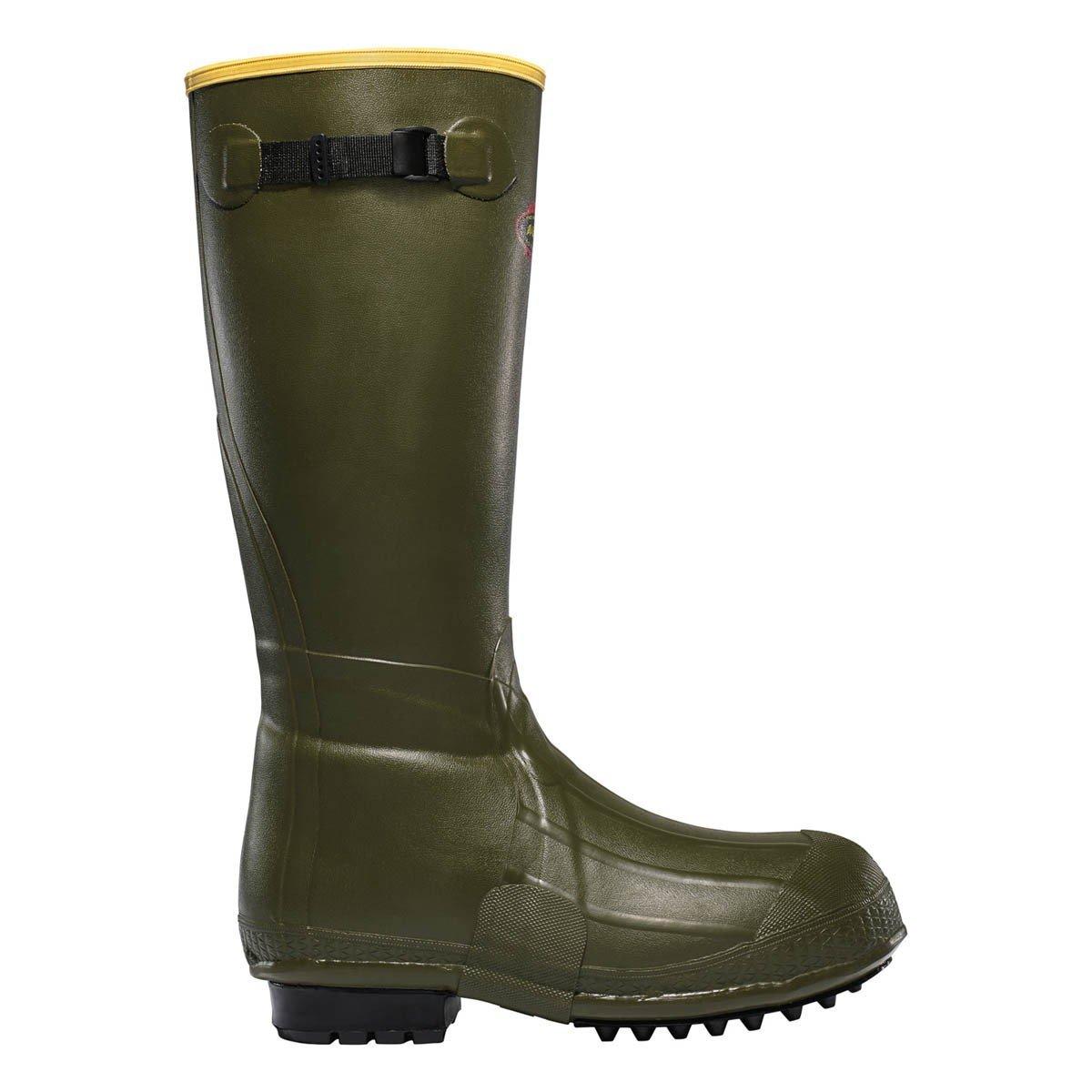 Men's LaCrosse Burly Air Grip 18" Green Boots - LaCrosse Footwear