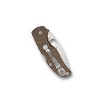 Spyderco C41MPCW5 Native 5 Brown Canvas Micarta CPM Cru-Wear Pocket Knife - Thumbnail 3 of 3