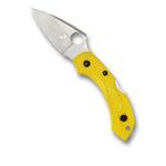 Spyderco C28PYL2 Dragonfly 2 Salt Stonewashed Folding Pocket Knife - Thumbnail 2 of 3