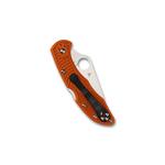 Spyderco C11FPOR Delica 4 Lightweight Flat Ground Folding Pocket Knife - Thumbnail 3 of 3