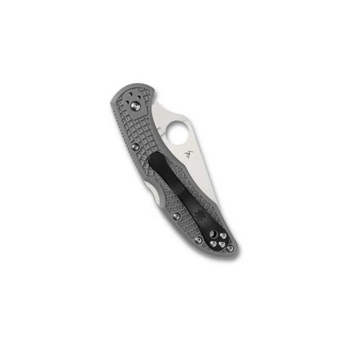 Spyderco C11FPGY Delica 4 Lightweight Flat Ground Folding Pocket Knife - Primary Image