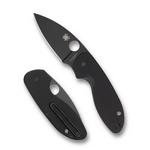 Spyderco C216GPBBK Efficient Black Oxide Folding Pocket Knife - Thumbnail 1 of 3
