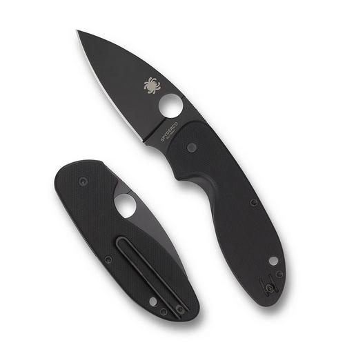 Spyderco C216GPBBK Efficient Black Oxide Folding Pocket Knife - Primary Image
