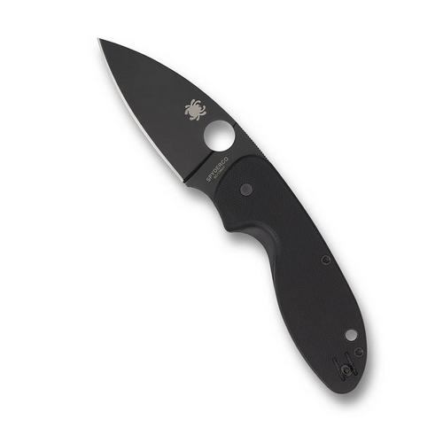 Spyderco C216GPBBK Efficient Black Oxide Folding Pocket Knife - Primary Image