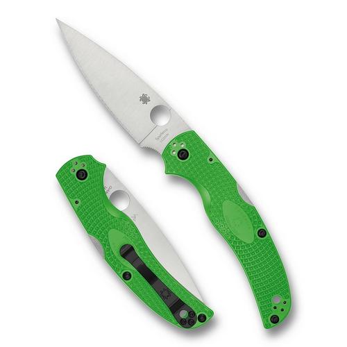 Spyderco C244PGR Native Chief Lightweight Salt LC200N Folding Pocket Knife - Primary Image
