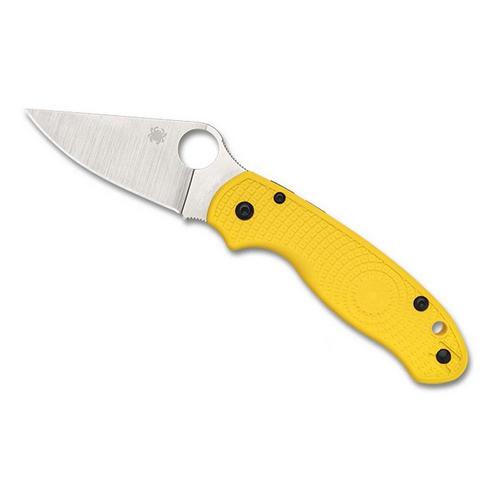 Spyderco C223PYL Para 3 Salt Lightweight Folding Pocket Knife - Primary Image
