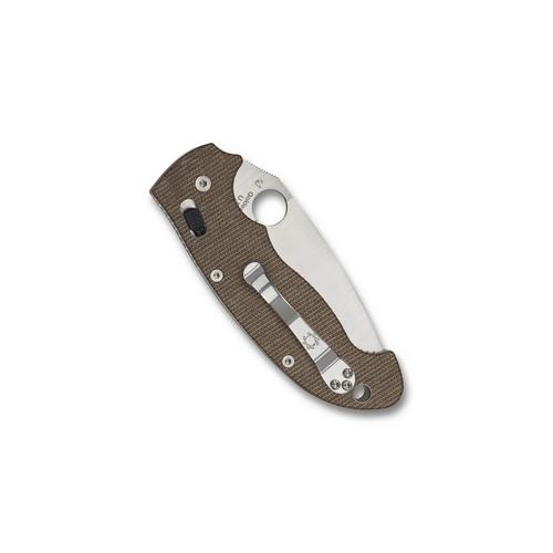 Spyderco C95MPCW2 Manix 2 XL Micarta CPM Cru-Wear Folding Pocket Knife - Primary Image