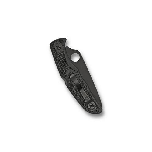Spyderco C10PSBBK Endura 4 Lightweight TiCN Partially Serrated Folding Pocket Knife - Primary Image