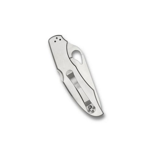 Spyderco BY03PS2 Cara Cara 2 Partially Serrated Stainless Folding Pocket Knife - Primary Image