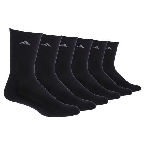 adidas Cushioned 6 Pack Crew Socks - Primary Image