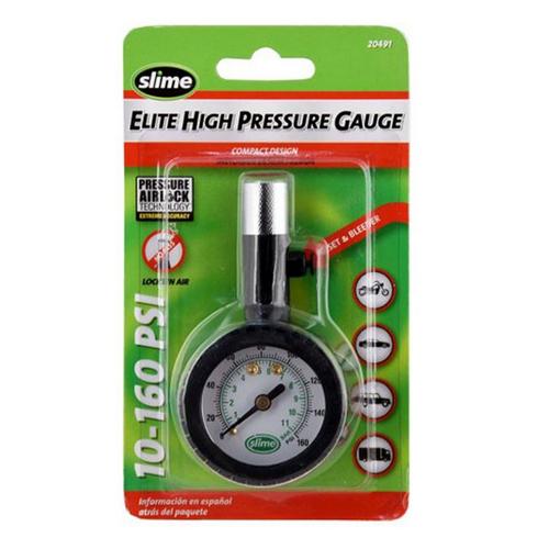 Slime Elite 160 psi Pressure Gauge - Primary Image