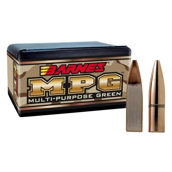 BARNES BULLETS Barnes Multi-Purpose green (MPG) 22 Caliber Bullets