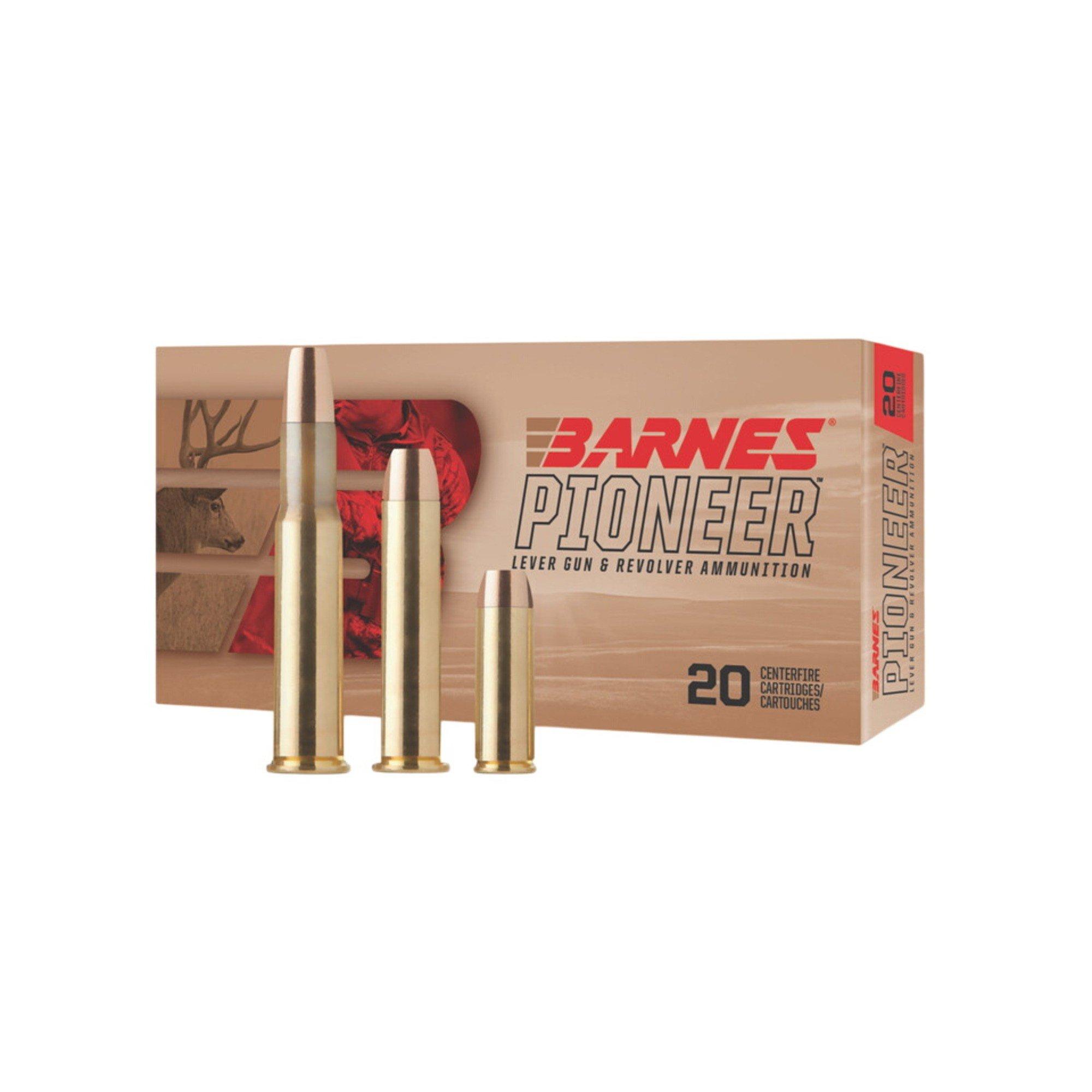 Barnes Pioneer JHP 30-30 Winchester Rifle Ammunition 20 Round Box