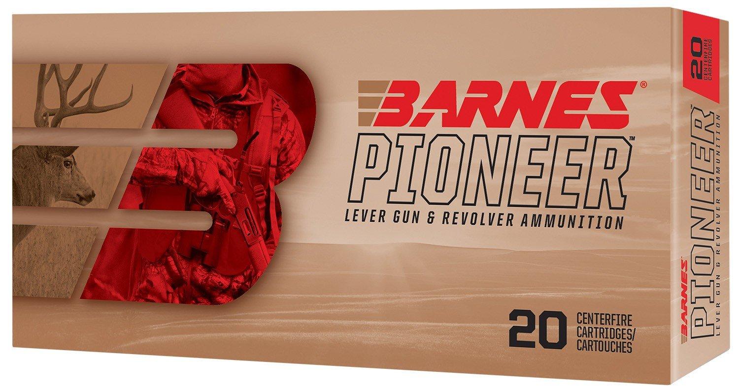 Barnes Bullets Pioneer JHP 45 Long Colt Handgun Ammunition 20 Round Box