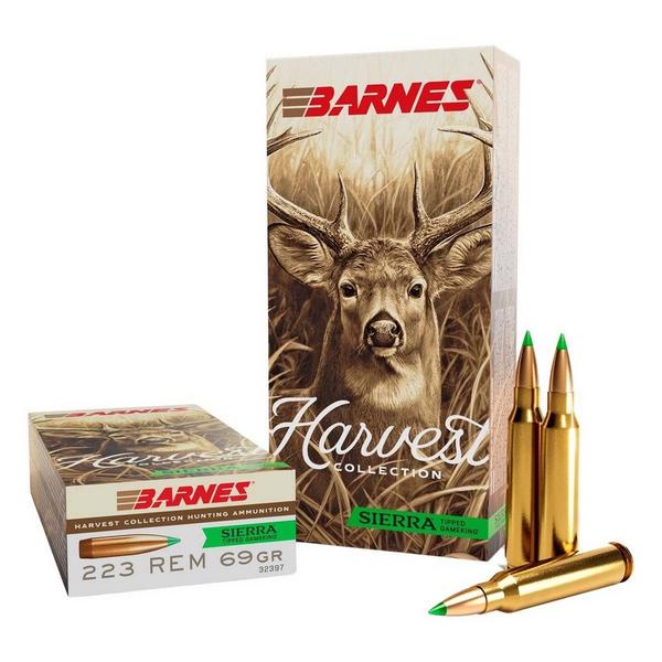 BARNES BULLETS Barnes Harvest Collection Sierra Tipped GameKing Rifle Ammunition