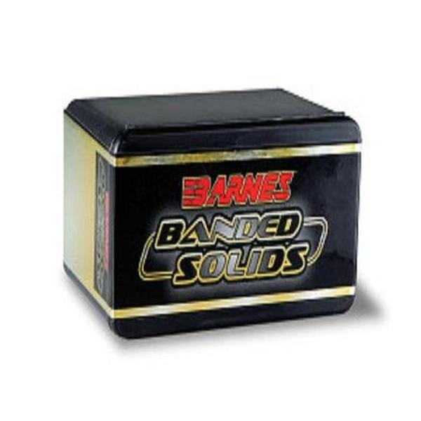 BARNES BULLETS Barnes Banded Solid 500 Jefferey Caliber Rifle Bullets