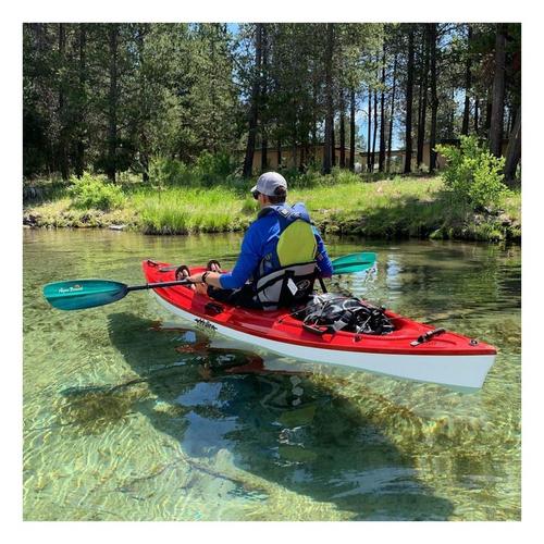 Aqua Bound Tango Green Tide Fiberglass 2-Piece Straight Shaft Kayak Paddle - Primary Image