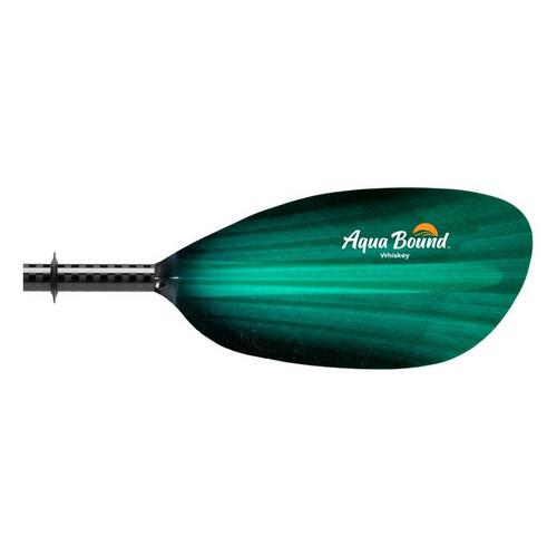 Aqua Bound Whiskey Green Tide Fiberglass 2-Piece Straight Shaft Kayak Paddle - Primary Image