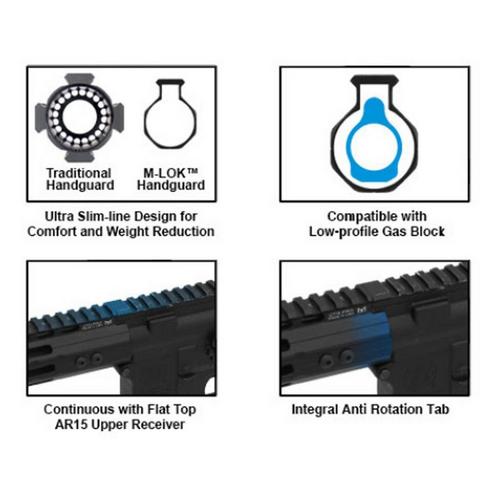 UTG Pro M-Lok AR15 Super Slim Free Float Handguard - Primary Image