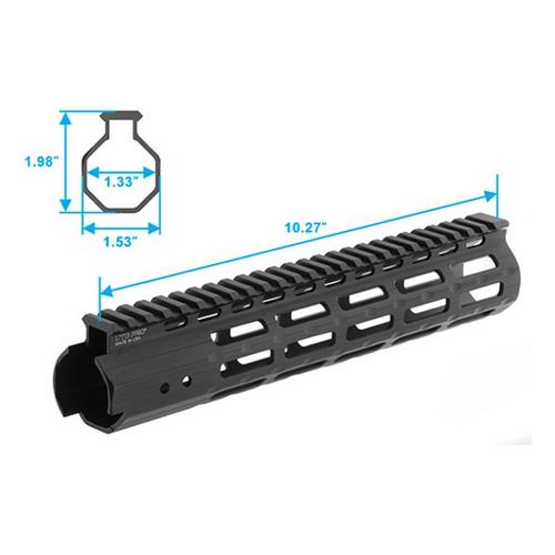 UTG Pro M-Lok AR15 Super Slim Free Float Handguard - Primary Image