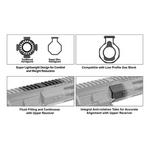 UTG Pro M-Lok AR15 Super Slim Free Float Handguard - Thumbnail 11 of 13