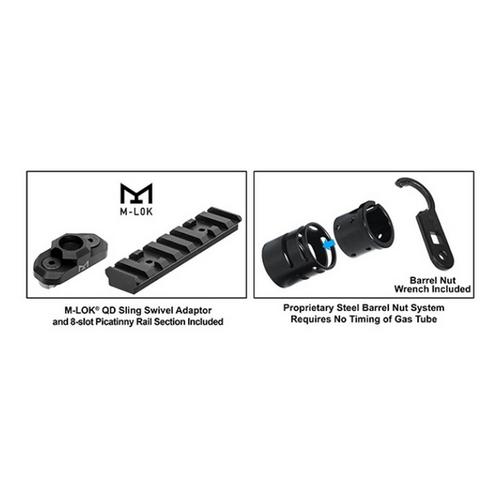 UTG Pro M-Lok AR15 Super Slim Free Float Handguard - Primary Image