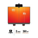 Blackstone Omnivore 22" Tabletop Griddle with Hood - Thumbnail 5 of 6