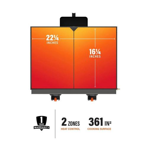 Blackstone Omnivore 22" Tabletop Griddle with Hood - Primary Image