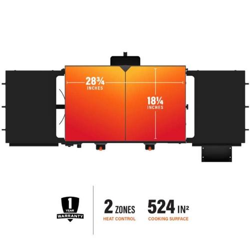 Blackstone Iron Forged 28" Griddle w/ Hood
