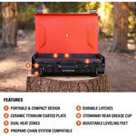 Blackstone 20" Camping Griddle - Thumbnail 4 of 7