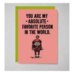 Bald Guy Greetings Absolute Favorite (OG) Birthday Card - Thumbnail 3 of 3