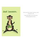 Bald Guy Greetings Just Beacause Card - Thumbnail 2 of 2