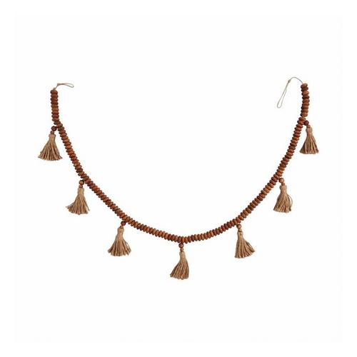 Mud Pie Beaded Tassel Garland - Primary Image