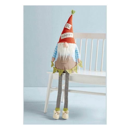 Mud Pie Large So Happy Dangle Leg Gnome - Primary Image