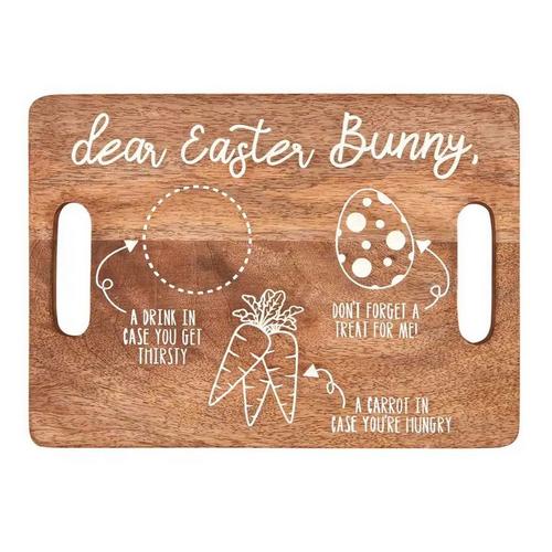 Mud Pie Easter Bunny Treat Tray - Primary Image