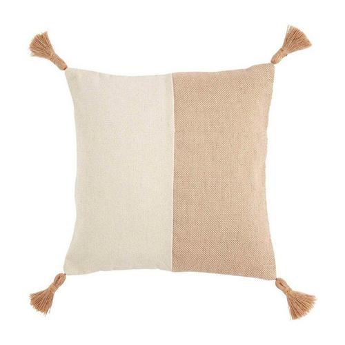 Mud Pie Jute Color-Block Pillow - Primary Image