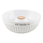 Mud Pie All Hands In Accessories Serving Bowl - Thumbnail 1 of 4