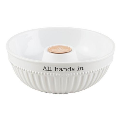 Mud Pie All Hands In Accessories Serving Bowl - Primary Image