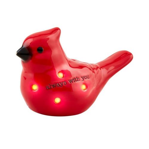 Mud Pie Cardinal Light-Up Sitter - Primary Image