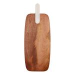 Mud Pie Wood Board with Marble Handle - Thumbnail 3 of 3