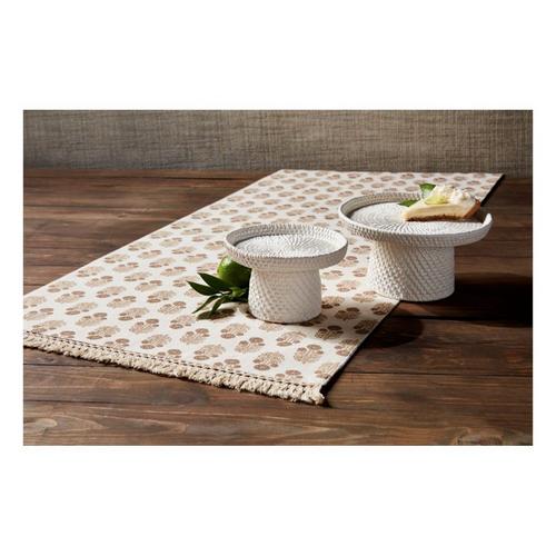 Mud Pie Block Print Table Runner - Primary Image